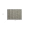 Homeroots 2' X 3' Taupe and Beige Damask Washable Non Skid Indoor Outdoor Area Rug 563889 - alternate 7
