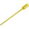 Kable Kontrol Numbered Write-On Flag Zip Tie Tags, 6in L, 60 Lbs Strength, 100 Pcs, Yellow, 100PK CTWOS-NF-6-60-YW - alternate 1