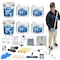 Armorpoxy Polyaspartic Floor Coating Kit - 25Pc - 500 Sq Ft - Medium Gray 160031 - alternate 1