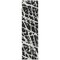 Homeroots 8' Runner Black and White Abstract Washable Non Skid Indoor Outdoor Runner Rug 559236 - alternate 6