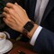 Elegani Alligator-Embossed Leather Watch Replacement Band Compatible with Apple Watch 49mm, Brown LAVT-BRN-49mm - alternate 4