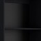 Homeroots 71" Black Five Tier Bookcase with Two doors 546341 - alternate 8