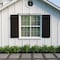 Ekena Millwork Rustic Three Board Joined Board-n-Batten Hand Hewn Faux Wood Shutters, 16 1/2W x 24H, PR SHUBJS16X24HHPR - alternate 14