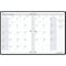 House Of Doolittle Academic Monthly Planner, 14 Months, Jul-Aug, 8.5 in x 11 in, Black Cover 263-02 - alternate 1