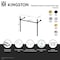Kingston Brass Stainless Steel Console Sink Legs, Brushed Brass VPB34417 - alternate 2