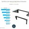 Startech.Com 6U 19in Vertical Wall Mount Rack Bracket RK619WALLV - alternate 5