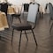 Flash Furniture HERCULES Series Crown Back Stacking Banquet Chair in Black Vinyl - Black Frame FD-C01-B-BK-VY-GG - alternate 7