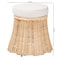 Bali & Pari Ying Natural Rattan Ottoman, Small 264-14444-ZORO - alternate 5