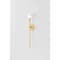 Hudson Valley Lighting Maspeth 5.5 in. Wall Sconce Aged Brass 1425-AGB - alternate 3