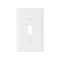 Pass & Seymour 1-Toggle Nylon Wall Plates, White, 10PK TP1WCP10 - alternate 3