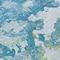 Homeroots 5' X 8' Denim Blue And Olive Green Abstract Washable Indoor Outdoor Area Rug 609595 - alternate 8