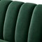 Homeroots 85" Hunter Green Velvet Manufactured Wood Sofa 543937 - alternate 6