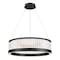 Euf Empra, Chandelier, 30", Matte Black, Clear Crystal 49352-023 - alternate 5