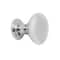 Laurey 1in Mushroom Knob with Ring Base - Summerland - Satin Nickel 12159 - alternate 3