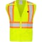 Ironwear Hi-Vis FR Safety Vest S Class 2 H Back, , Zipper 6 Pockets 1287FR-Z-RD - alternate 1