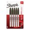 Sharpie Fine Tip Permanent Marker, Fine Bullet Tip, Black, 5PK 30665 - alternate 1
