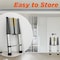 Wrightmaster 14.5 ft. Aluminum Portable Extension Ladder with 300 lb. Load Capacity Type IA Duty Rating for Home ZR-255610 - alternate 6