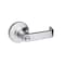 Trans Atlantic Co. Brushed Chrome Entry Lever Trim with Lock for Panic Exit Device ED-LHL500-US26D - alternate 1