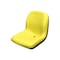 Uni Pro 125 Bucket Seat, Fits John Deere Gators & Mowers, Yellow Vinyl 7927 - alternate 1