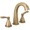 Delta Stryke Two Handle Widespread Bathroom Faucet, 5.81 in, Lumicoat Champagne Bronze 35775-CZ-PR-MPU-DST - alternate 1