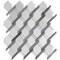 Apollo Tile 11 x12 Eastern White, Bardiglio Nuvolato Marble Floor and Wall Mosaic Tile 4.66 sqft/case, 5PK APLSE88NT2A - alternate 1