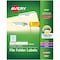 Avery TrueBlock File Folder Labels, Su, PK1500 5866 - alternate 1