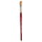 Princeton Velvetouch Angle Shader Brush, Synthetic Bristles, Short Handle Mixed Media, Size 1/2 inch, 2PK P3950AS050 - alternate 5
