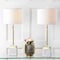 Jonathan Y Dawson 30" Marble/Crystal LED Table Lamp, Brass, 2PK JYL5008A-SET2 - alternate 6