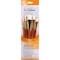 Princeton RealValue Brush Set, White Taklon Bristles, Short Handle Mixed Media Paintbrush, 5-Piece Set, 2PK PR9151 - alternate 3