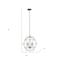 Homeroots Nickel Candle Style Metal Ceiling Light With Nickel Shades 651667 - alternate 3