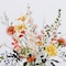 Homeroots Set of Two Colorful Bouquets Watercolor Wall Art, 2PK 401417 - alternate 2