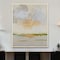 Homeroots Abstract Watercolor Waterscape White Floater Frame Wall Art 558355 - alternate 3