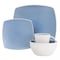 Gibson Elite 16 Piece Soho Lounge Reactive Glaze Stoneware Dinnerware Set in Light Blue 131155.16R - alternate 9