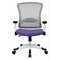 Space Seating Pulsar White Frame Managers Chair, Purple 317W-W1C1F2W-512 - alternate 6