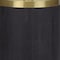 Homeroots 24" Black and Gold Concrete Cylinder Table Lamp With Ivory Drum Shade 545848 - alternate 5