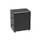 Monoprice Workstream by Rolling Round Corner 3-Drawer File Cabinet_ Black 37876 - alternate 7