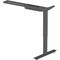Lorell Sit-Stand 3rd-Leg Base, 275lb Capacity, 45" x 51.6" x 26.4", Black LLR25930 - alternate 1