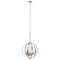 Homeroots Nickel Sphere Iron Ceiling Light With Clear Shades 651641 - alternate 4