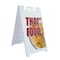 Signmission Thai Food, A-Frame & 2 Decals Installed, Heavy-Duty Plastic Frame SBHD-D-2436-Thai Food - alternate 1