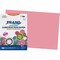 Sunworks Construction Paper, Pink, 50PK PAC7007 - alternate 1