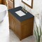 James Martin Vanities Bellshire 36" Single Vanity, Honey Oak w/ 3 CM Charcoal Soapstone Silestone Top 660-V36-HNO-3CSP - alternate 8