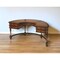 Homeroots 60" Dark Brown Solid Wood Kidney Writing Desk 383202 - alternate 3