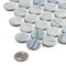 Andova Tiles Estavo Grey 3/4-in. Penny Round Stone Inspired Matte Porcelain Floor & Wall Mosaic Tile ANDESTA1252 - alternate 3