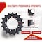 Mytee Products 17 Teeth Drive Sprocket for Kubota Models SVL 90 Replaces V0611-21112 TDSRT-V0611-21112 - alternate 6