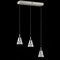 Jonathan Y Alain 19.5" 3-Light Adjustable Cascading Metal Integrated Linear LED Pendant, Chrome JYL7037A - alternate 10