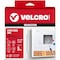 Velcro Brand Reclosable Fastener, Rubber Adhesive, 15 ft, 3/4 in W, White 90082 - alternate 1