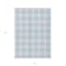 Homeroots 3' X 5' Sky Blue And Gray Plaid Washable Indoor Outdoor Area Rug 595433 - alternate 5
