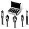 Av Steel Countersink Drill Bit Set, 5 Flute Pcs for Wood, Plywood, Plastic, Mild Steel w/ Aluminum Case AV - 500105 - alternate 1