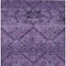 Homeroots 9' X 12' Eggplant Purple And Plum Floral Washable Indoor Outdoor Area Rug 588892 - alternate 6