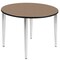 Regency Round Kahlo Breakroom Table, 48 in W, 48 in L, Noble Oak TPL48RNDNOCM - alternate 1